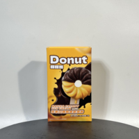 Groothandelsprijs Donutvormige Melkchocolade IJsjes Fruitige Smaak Doos HALAL Gecertificeerd Viral