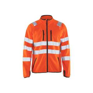 BLAKLADER - 490625125300XS <b>Hi</b>-<b>Vis</b> Softshell <b>Jacket</b> <b>Orange</b> - EAN 7330509481233 <b>HI</b>-<b>VIS</b> WORKWEAR - Product Image 1