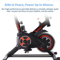 Vélo de spinning à résistance magnétique, vélo de spinning statique intelligent pas cher pour la maison, vélo de spinning d'intérieur