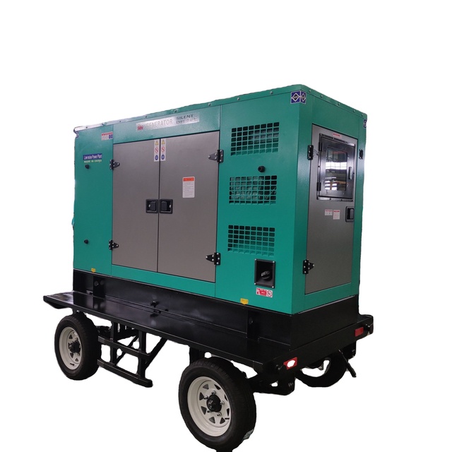 Internationally Renowned Brands Volvo Power and Stanford Generator, Mobile Generator Set 80KW, 100KVA, Good Quality, Low Price