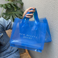 Sac d'emballage en plastique Pe de haute qualité pour sacs à provisions de vêtements avec sac en plastique à poignée d'impression de Logo