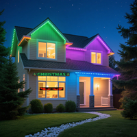 Écran LED publicitaire défilant flexible, programmable par application, panneau LED pour voiture, panneau lumineux LED tendance avec yeux de démon