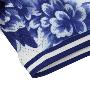 Short en maille imprimée pour homme Vêtements de basket-ball de haute qualité avec poches - Product Image 5