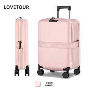 <span class=keywords><strong>Valise</strong></span> PC ultra-fine extensible et pliable avec roulettes universelles, serrure à combinaison et poignée télescopique unisexe - Product Image 1