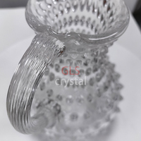Vase de table en cristal Art Déco, boîte cadeau pour mariage, Bar Mitzvah, emballage exquis fait main