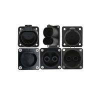 CCS2 prise factice support de prise DC EV chargeur support de prise CCS 2 support de montage mural prise