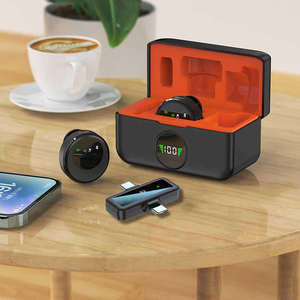 Micrófono Lavalier Inalámbrico Dinámico 2 en 1 SX30 con Cancelación de Ruido Tipo C para Entrevistas en Sitio y Grabación de Vlogs - Product Image 5