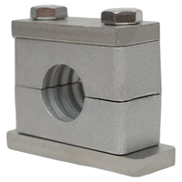 Collier de serrage hydraulique en aluminium métrique DIN 3015, 16 mm, finition zinguée, personnalisable OEM, pour l'industrie lourde, garantie 1 an, prix usine