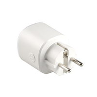 Eu Power Plug Wifi Ble Esp32 Wifi Elektrische Energie Outlet 16a 3680W Smart Plug Smart Socket