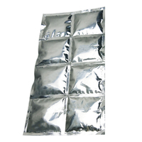 Blocs de glace réutilisables pour glacières Sac de glace glacière longue durée avec 10 cellules Sac de glace en gel pour le transport de la chaîne du froid