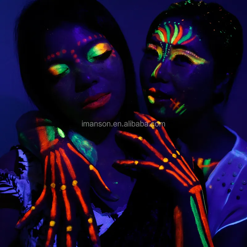 New Arrivals Cosmetics UV Neon Eyeshadow Makeup in Private Label & Glow in dark Eyeshadow