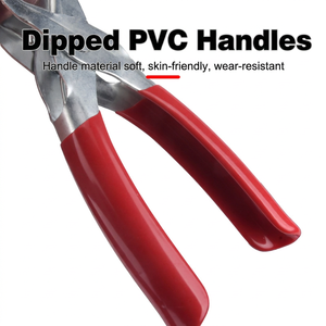 Outil d'installation de boutons-pression, pinces à cils en acier au carbone avec manche en plastique pour boutons de vêtements - Product Image 3