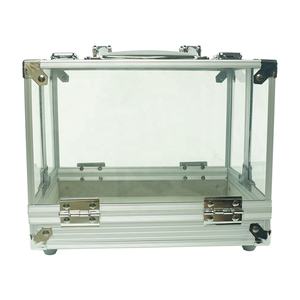 Boîte en Acrylique de Qualité Casino, Étui Transparent <span class=keywords><strong>Vide</strong></span> pour 600 Jetons de <span class=keywords><strong>Poker</strong></span>, Ouverture Double Face, Prêt à Expédier Sans Jetons - Product Image 3