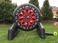 Zhenmei PVC gonflable Football fléchette géant gonflable jeu de fléchettes Football football coup de pied jeu de cible