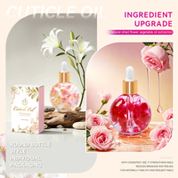 Huile à cuticules revitalisante aux fruits naturels 75 ml, marque privée, gel vernis à ongles hydratant à absorption rapide, enrichi en vitamine E pour les cuticules