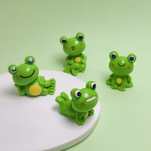 โมเดลกบจิ๋วน่ารัก 100 ชิ้น ของตกแต่งสวนจิ๋ว DIY <span class=keywords><strong>บ้าน</strong></span>ตุ๊กตา/ตู้เลี้ยงสัตว์ขนาดเล็ก ของตกแต่งบ้า<span class=keywords><strong>น</strong></span> ตกแต่งภู<span class=keywords><strong>มิ</strong></span>ทัศน์ข<span class=keywords><strong>น</strong></span>าดจิ๋วบนโต๊ะ - Product Image 2