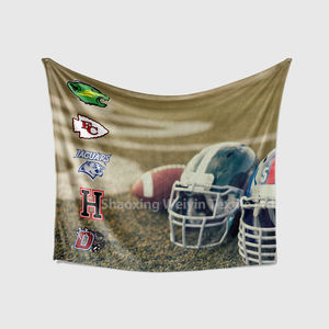 맞춤형 대학 스포츠 담요 대량 할인 팬 선물 도매 <span class=keywords><strong>NFL</strong></span> 스포츠 팀 담요 학교 선수 이벤트용 - Product Image 6
