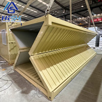 Bâtiment préfabriqué extérieur à construction rapide Mini maison Portable mobile pliante Maison en conteneur pliable préfabriquée prête à l'emploi