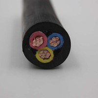 Gummi-Kabel CE CB Hochwertig 2,5mm² 4mm² 6mm² DC 1000V/1500V Gummi Schwarz-Rot Kabel