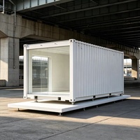 Maison conteneur préfabriquée mobile, maison modulaire en conteneur maritime, villa conteneur à faible coût