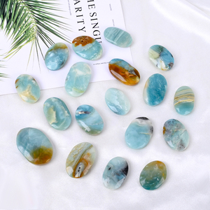 Pierre de méditation en amazonite polie de haute qualité pour la vente en gros - Product Image 4