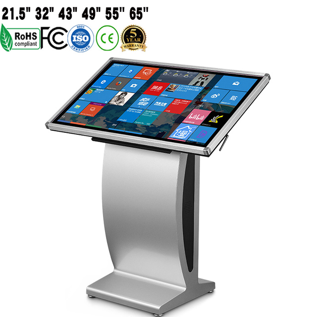 21.5" 32" 43" 49" 55" 65'' Inch 1080P Android Lcd Touch Screen Monitor Price PC Kiosk Totem Lcd Digital Signage Display