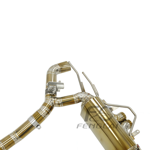 Système d'échappement Catback en alliage de titane Valvetronic pour Mercedes Benz AMG M178 <span class=keywords><strong>GTR</strong></span> 4.0 <span class=keywords><strong>T</strong></span>, tuyaux d'échappement et silencieux avec commande - Product Image 5