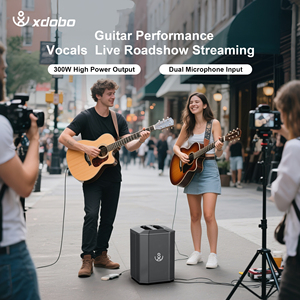 ลำโพงล้อลาก Xdobo SINOBAND Wukong 300W ระบบเสียงคุณภาพสูง บลูทูธไร้สาย สำหรับงานปาร์ตี้ - Product Image 3