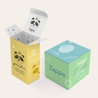 Boîte compostable en papier kraft Emballage cosmétique biodégradable écologique
