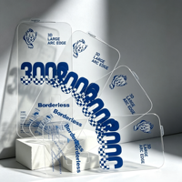 Protection d'écran en verre trempé anti-statique sans bordure incurvée 300C, film transparent intégral pour Samsung A17