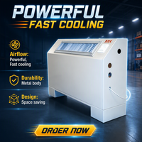 Unit Fan Coil yang Andal untuk Apartemen, Unit Fan Coil untuk Pendinginan, Unit Fan Coil Mini untuk Pendingin Udara Apartemen Hunian