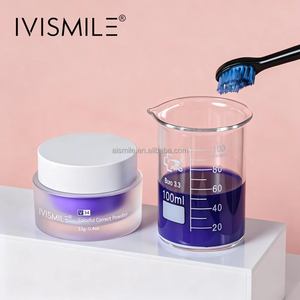 Polvo <span class=keywords><strong>Dental</strong></span> V34 Morado con Sabor a Menta Fresca de 12g, Compacto y Conveniente para Viajes, para <span class=keywords><strong>Limpieza</strong></span> Diaria - Product Image 1