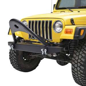Offre Spéciale Hors Route Pièces De Rechange En Acier Pare-chocs Avant Avec D-anneaux pour TJ NOIR Pare-chocs Avant Garde Pour Wrangler <span class=keywords><strong>YJ</strong></span> 87-06 - Product Image 3
