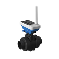 Vanne à bille numérique 100 Nm pour système d'irrigation, vanne électrique à commande à distance 4G LoRa Wi-Fi avec indicateur de position visuel
