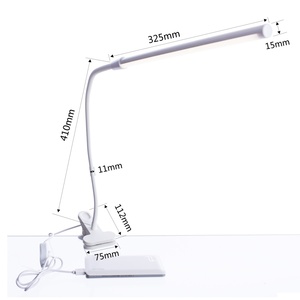 Lámpara de Mesa con Clip y Manguera Flexible, Portátil, para el Hogar, Ideal para Lectura, Estudio y Trabajo, Gran Venta - Product Image 5