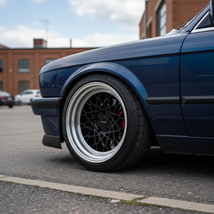 Rines Clásicos Retro de Estilo Antiguo 4x100 5x120 con Borde Profundo de Aleación para BMW E30 Golf MK1 - Product Image 6