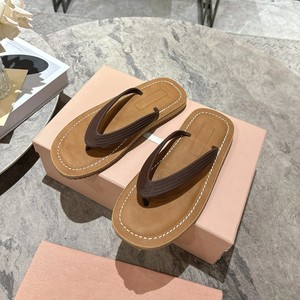 Tongs décontractées pour femmes, <span class=keywords><strong>sandales</strong></span> plates d'été antidérapantes, confortables pour la maison, tongs de plage, pantoufles plates d'été - Product Image 3