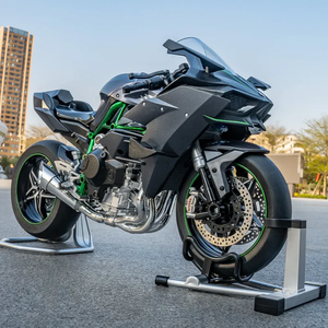 Moto Kawasaki-Ninja H2R Superbike de Course Haute Performance à l'échelle 1:6, Modèle en Alliage Moulé sous Pression avec Effet de Fumée et Clé, Métal Détailné - Product Image 4