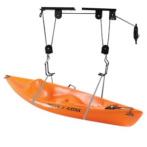 Soporte para Kayak de Pesca Individual, Soporte Duradero para Bicicleta de <span class=keywords><strong>Techo</strong></span> y Exhibidor de Bicicleta de Montaña, Gancho de <span class=keywords><strong>Techo</strong></span> para Kayak para Uso en Ríos de Más de 4m - Product Image 4