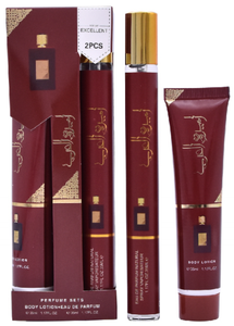 Perfume Árabe al por Mayor en Tamaño de Viaje, 35+35 ml, Eau de Parfum en Spray, Aroma Floral Duradero, Crema de Manos - Product Image 3