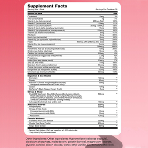 RICHTEK Multivitaminico Tutto in Uno Formula Giorno e Notte 120 Capsule Supporto Quotidiano per <span class=keywords><strong>il</strong></span> Benessere Vitalità Energia Forza Potenza per Donne - Product Image 2