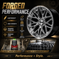 Jantes forgées sur mesure NEXUS RIM Deep Lip, jantes de voiture durables, 18-24 pouces, 5x112 5x120 5x130, jantes forgées pour S Class 7 Series Panamera