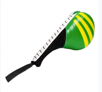 Cible de frappe et de coup de pied de Taekwondo avec sangle réglable, en PU écologique, toutes saisons, pour entraînement de boxe, logo personnalisé
