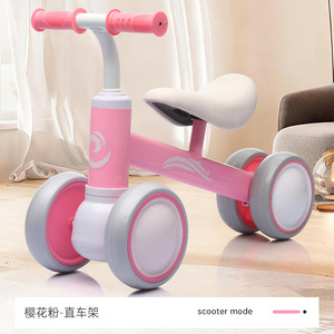 Vélo d'équilibre pour enfants - Nouveau scooter sans pédales pour bébés et tout-petits, idéal pour les premiers pas des tout-petits. - Product Image 4