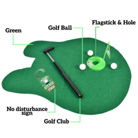 Ensemble de jeu de golf de mini toilettes d'intérieur de haute qualité Offre Spéciale divertissement jeu de golf pour tous les âges