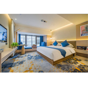 SHIYI fábrica profesional moderna muebles de dormitorio de madera personalizado de lujo Hilton 5 estrellas <span class=keywords><strong>Hotel</strong></span> <span class=keywords><strong>y</strong></span> muebles de apartamento - Product Image 1
