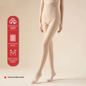 24 stili stile orientale Plus Size calze a vita piatta lucide <span class=keywords><strong>effetto</strong></span> gamba nuda collant dimagrante all'ingrosso Yoga <span class=keywords><strong>Leggings</strong></span> - Product Image 6