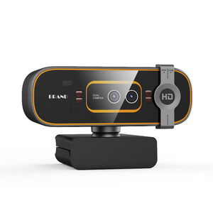 Fufan H.264 Máy Tính Máy Ảnh Chất Lượng Ống Kính Kép 1080P Webcam 360 Đầy Đủ HD Nhận Dạng Khuôn Mặt Web Cam Với Tự Động Lấy Nét - Product Image 3