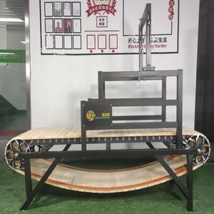 Alipet Smile Cinta de correr de listones de madera ecológica personalizada con logotipo para perros grandes que caminan por dentro - Product Image 2