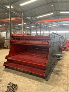 Çok katmanlı agrega kum taşı eleme ekipmanı altın titreşim ayırıcı madencilik eğimli dairesel Motor rulman dişli - Product Image 5